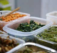 variety of cooked foods